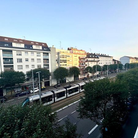 Stbg Bel Appartement Avec Balcon Страсбург Екстериор снимка